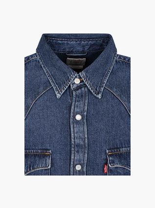 Levi's Chemise Barstow Western Bleu Indigo
