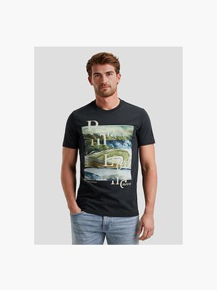 PME Legend Jersey Artwork T-Shirt Navy