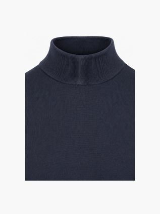 Suitable Compact Cotton Pullover Turtle Navy