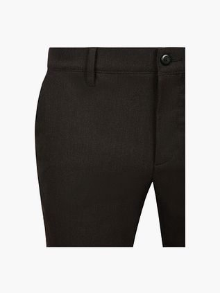 Alberto Lou Chino Flannel Herringbone Brown