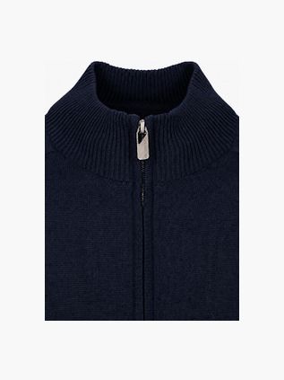 CASAMODA Pullover Zip Navy