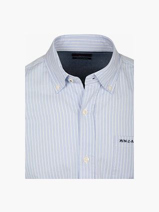 NZA Shirt Kawhie Stripe Light Blue