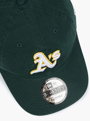 New Era Oakland Athletics Cap Washed Dark Green