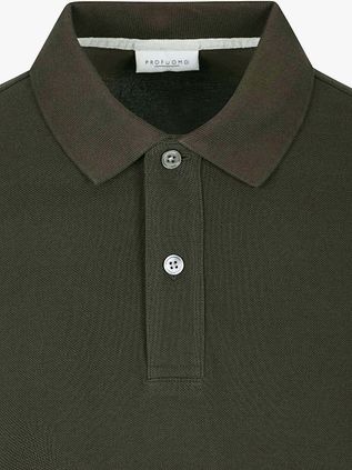 Profuomo Piqué Poloshirt Army