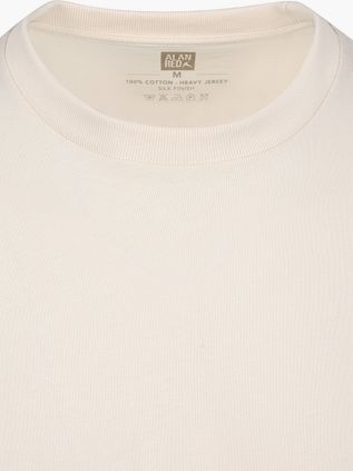 Alan Red Venice T-Shirt Heavy Jersey Ecru