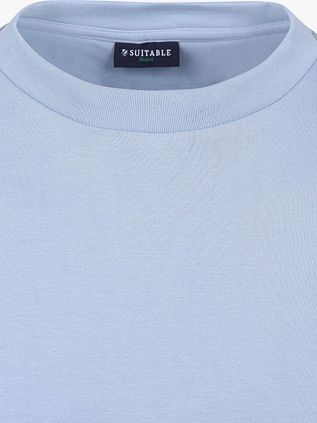 Suitable Rink T-shirt Backprint Heavy Jersey Blau