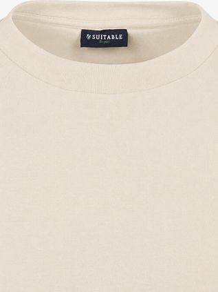 Suitable Rink T-shirt Backprint Heavy Jersey Ecru