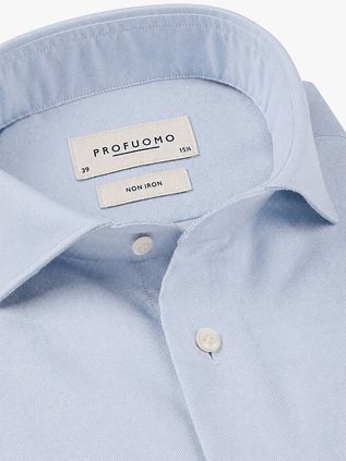 Profuomo Oxford Overhemd Lichtblauw