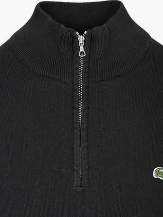 Lacoste Pullover Zipper Schwarz