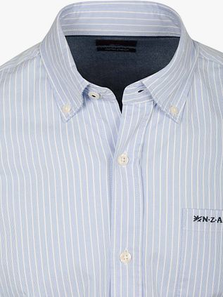 NZA Shirt Kawhie Stripe Light Blue