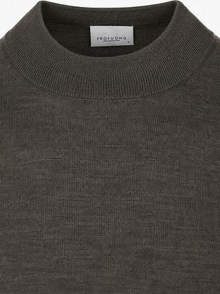 Profuomo Turtleneck Pullover Merino Green