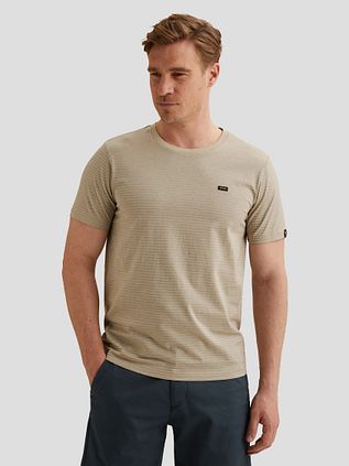 Vanguard T-Shirt Streep Beige