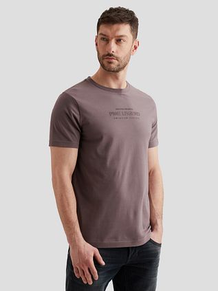 PME Legend T-Shirt Logo Moonscape Purple