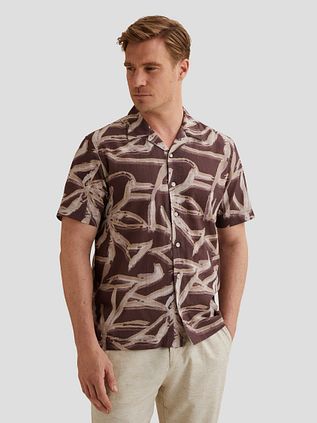 Vanguard Short Sleeve Hemd Print Catawba Grape