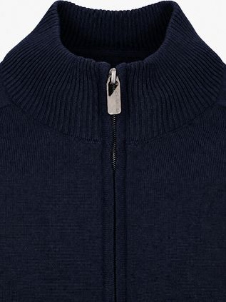 CASAMODA Pullover Zip Navy