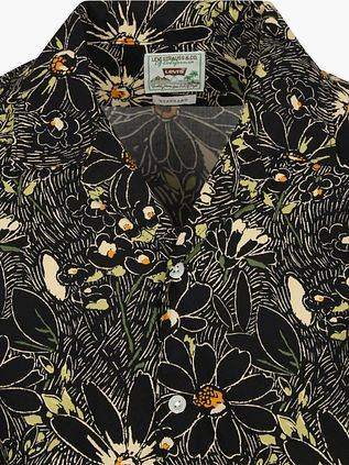 Levi's Short Sleeve Overhemd Sunset Camp Zwart