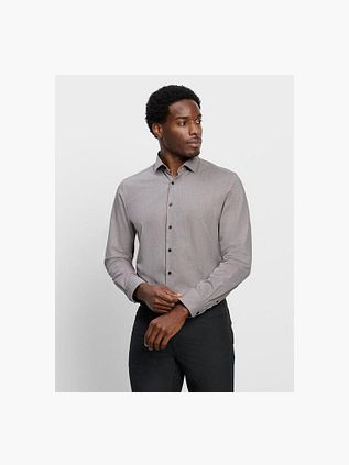 OLYMP Level 5 24/Seven Skjorte Taupe