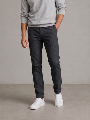 Mac Jeans Lennox Melange Navy