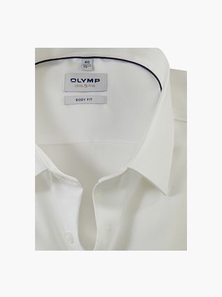 OLYMP Shirt Level 5 Body Fit Off-White