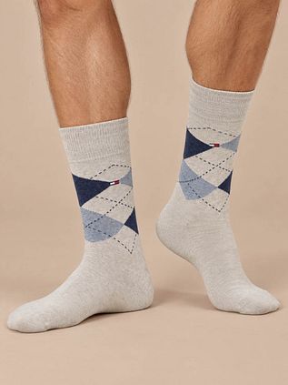 Tommy Hilfiger 2-Pack Socks Beige Melange