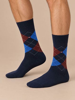 Tommy Hilfiger Pack de 2 Calcetines Azul marino 061