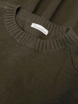 KnowledgeCotton Apparel Pullover Olive