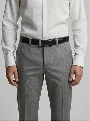 Suitable Riem Zwart Leer 010