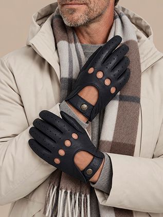 Laimbock Car Gloves Miami Navy