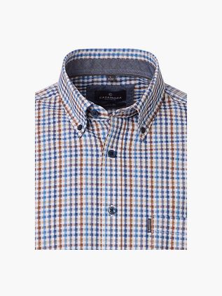 Casa Moda Skjorte Tern Faux Blå