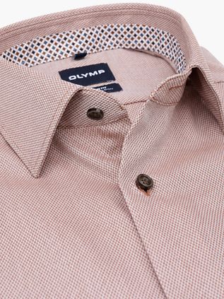 Olymp Luxor Chemise Structure Nougat