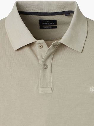 CASAMODA Polo Shirt Piqué Beige