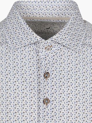 R2 Korte Mouwen Overhemd Sorona Print Multicolour