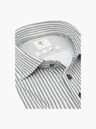 R2 Amsterdam Shirt Stripe Green
