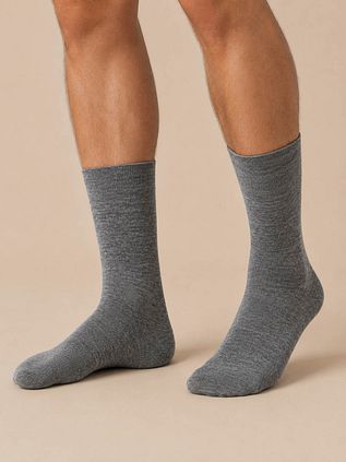 Falke Strumpor Sensitive Berlin Wool Blend Antracit
