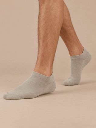 Falke ClimaWool Enkelsok Beige 4044