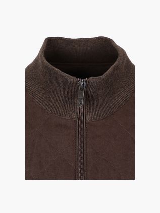 State Of Art Cardigan Hybrid Brown