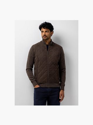 State Of Art Cardigan Hybrid Brown