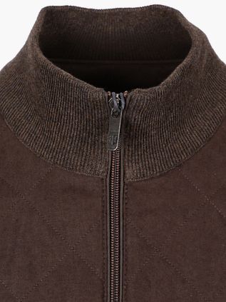 State Of Art Cardigan Hybrid Brun