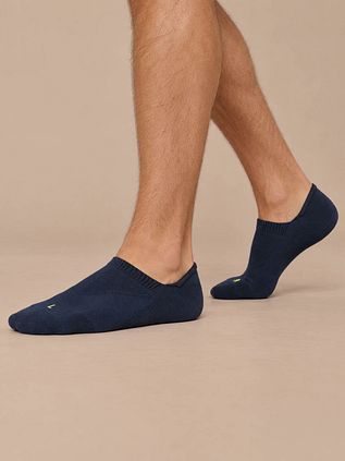 Falke Cool Kick No Show-strumpor Marinblå