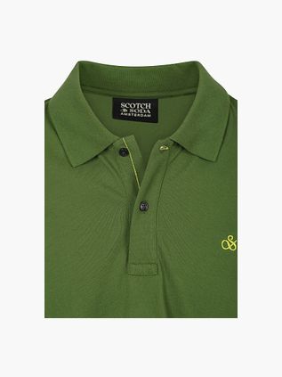 Scotch And Soda Core Piqué Polo Grønn