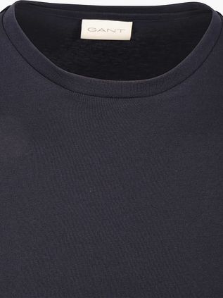 Gant T-shirt Shield Small Logo Navy