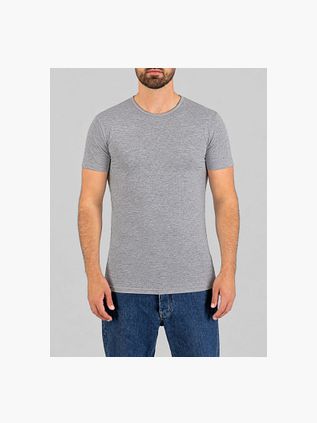 Garage Stretch Basic Grey O-Neck