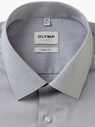 Olymp Shirt Body-Fit Grey