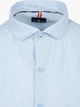 State Of Art Shirt Linen Light Blue