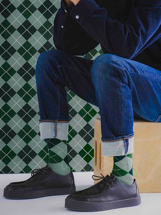 Burlington Laine Edinburgh Vert 7068