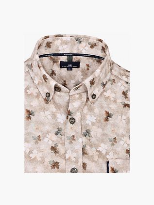 State Of Art Chemise Imprimé floral Marron
