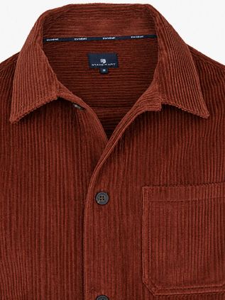 State of Art Overshirt Corduroy Burgundy