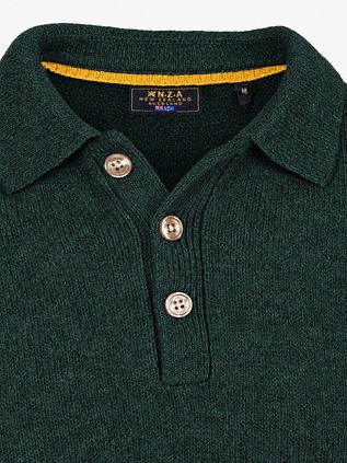 NZA Sweater Dobson Wool Blend Dark Green