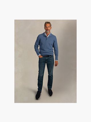 NZA Trui Dobson Wool Blend Blue