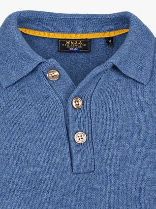 NZA Sweater Dobson Wool Blend Blue